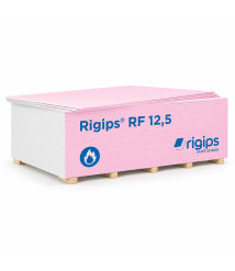Placa gips-carton rezistenta la foc Rigips RF, tip DF, 12.5 x 1200 x 2000 mm